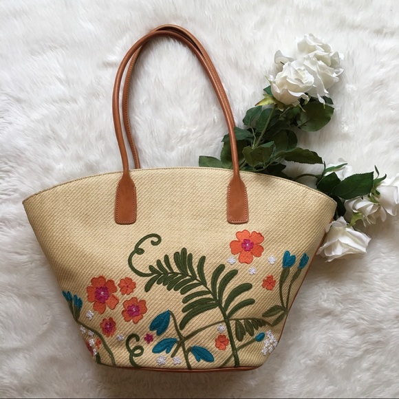 Cole Haan Handbags - Cole Haan Basket Tote Handbag